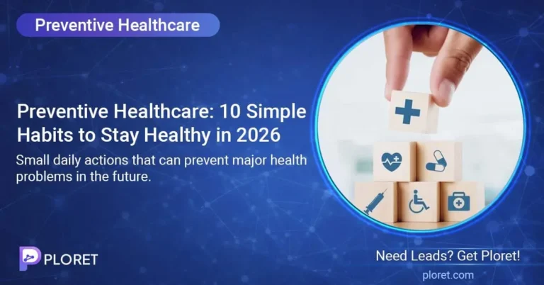 Preventive healthcare tips and healthy lifestyle habits to stay healthy in 2026