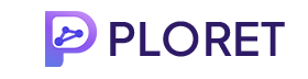 Ploret logo – local services and reviews platform